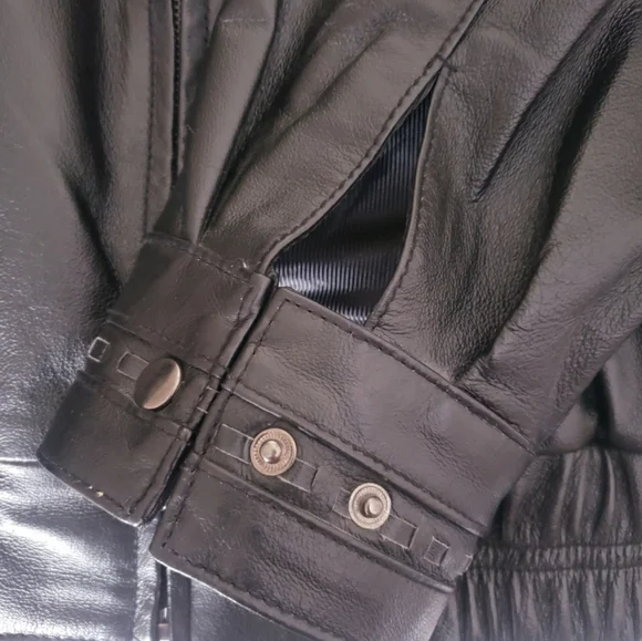 Vintage Niko Genuine Leather Designs Jacket